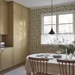Ebba wallpaper in Blue color