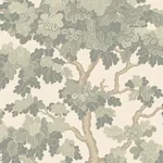 Eken wallpaper in Garden Green color
