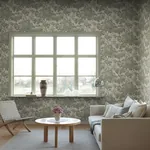 Eken wallpaper in Garden Green color