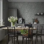 Elin misty blue Wallpaper – | Wallpaper Twins Elin misty blue wallpaper in color