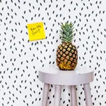 Ella black Wallpaper – | Wallpaper Twins Ella black wallpaper in color