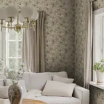 Emilie wallpaper in Clay color