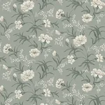Emilie Garden Green Wallpaper – | Wallpaper Twins Emilie Garden Green wallpaper in color