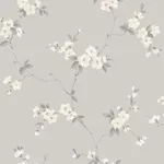 Engla Wallpaper – Mineral Gray | Wallpaper Twins Engla wallpaper in Mineral Gray color