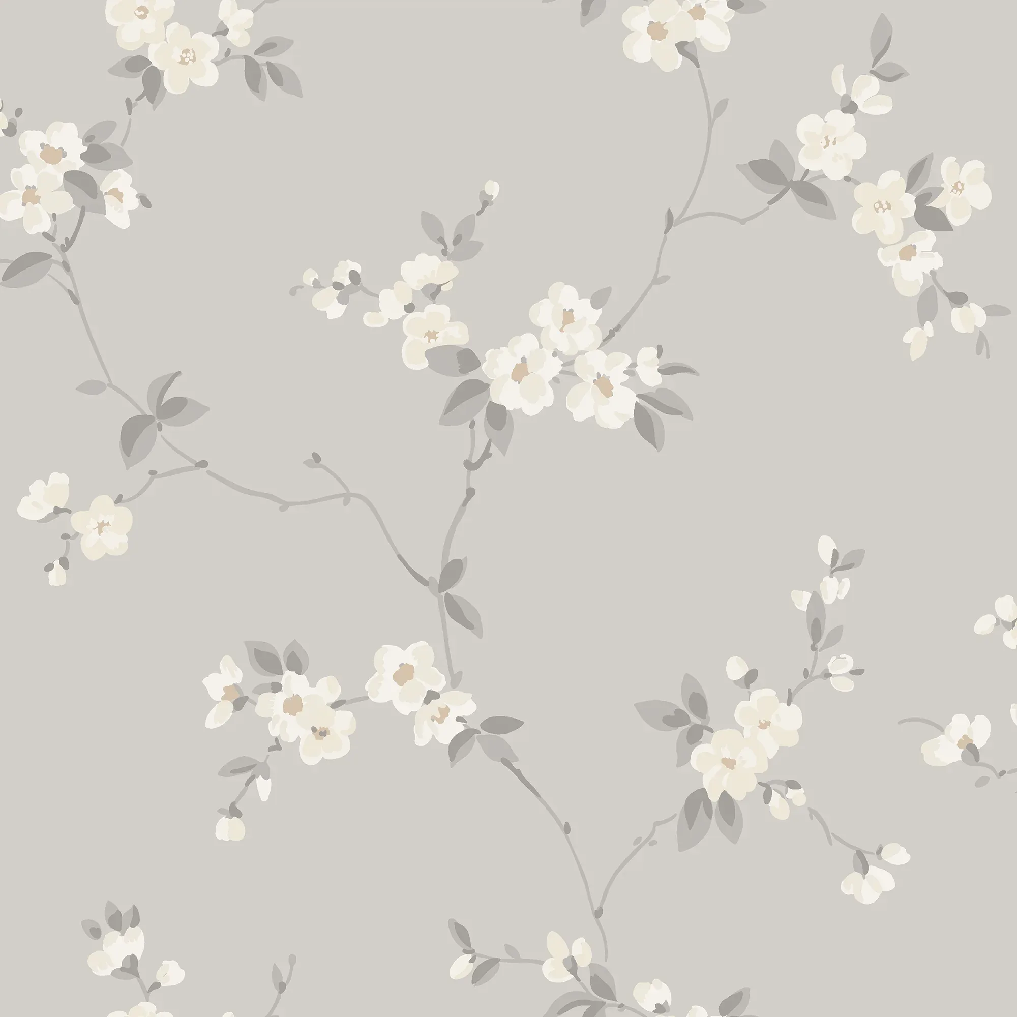 Engla wallpaper in Mineral Gray color