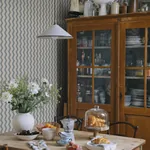 Erik wallpaper in Indigo Blue color