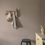 Estelle wallpaper in Burgundy color