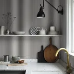 Estelle Wallpaper – Graphite | Wallpaper Twins Estelle wallpaper in Graphite color