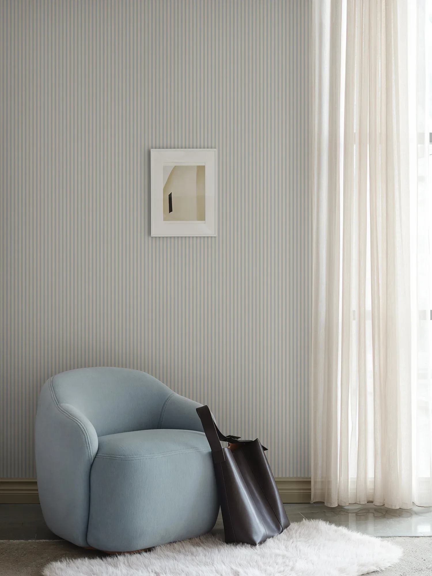 Estelle Wallpaper – Light Blue | Wallpaper Twins Estelle wallpaper in Light Blue color
