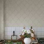 Ewa wallpaper in Sandstone color