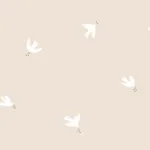 Frida Wallpaper – Sandstone | Wallpaper Twins Frida wallpaper in Sandstone color