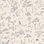 Hollie Wallpaper – Graphite | Wallpaper Twins Hollie wallpaper in Graphite color