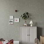 Hollie Wallpaper – Misty Blue | Wallpaper Twins Hollie wallpaper in Misty Blue color