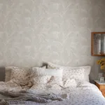 Idun wallpaper in Mineral Gray color