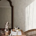 Idun Wallpaper – Sandstone | Wallpaper Twins Idun wallpaper in Sandstone color
