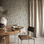 Irene Wallpaper – Olive Green | Wallpaper Twins Irene wallpaper in Olive Green color