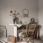 Kalk wallpaper in Sandstone color