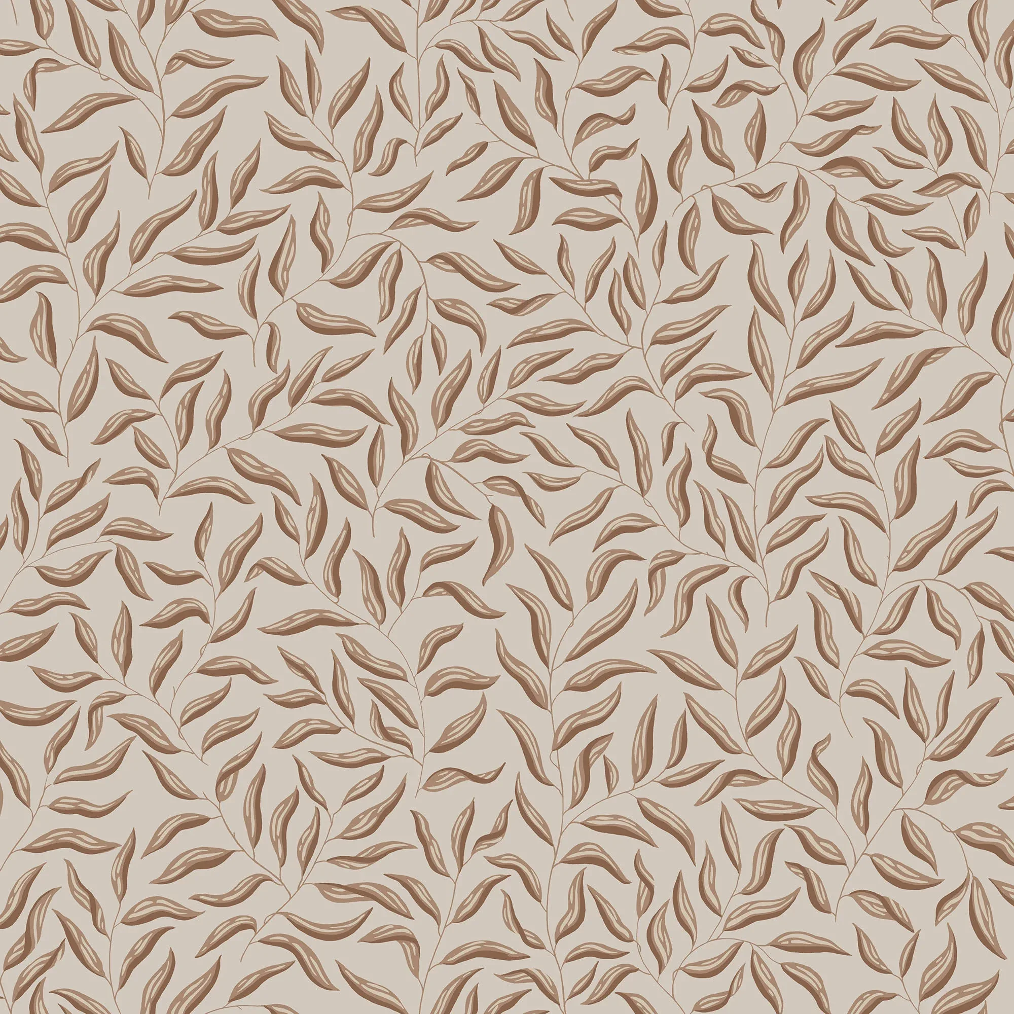 Karolina wallpaper in Hazel color