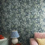 Kersti Wallpaper – Indigo | Wallpaper Twins Kersti wallpaper in Indigo color