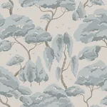 Kristoffer misty blue wallpaper in color