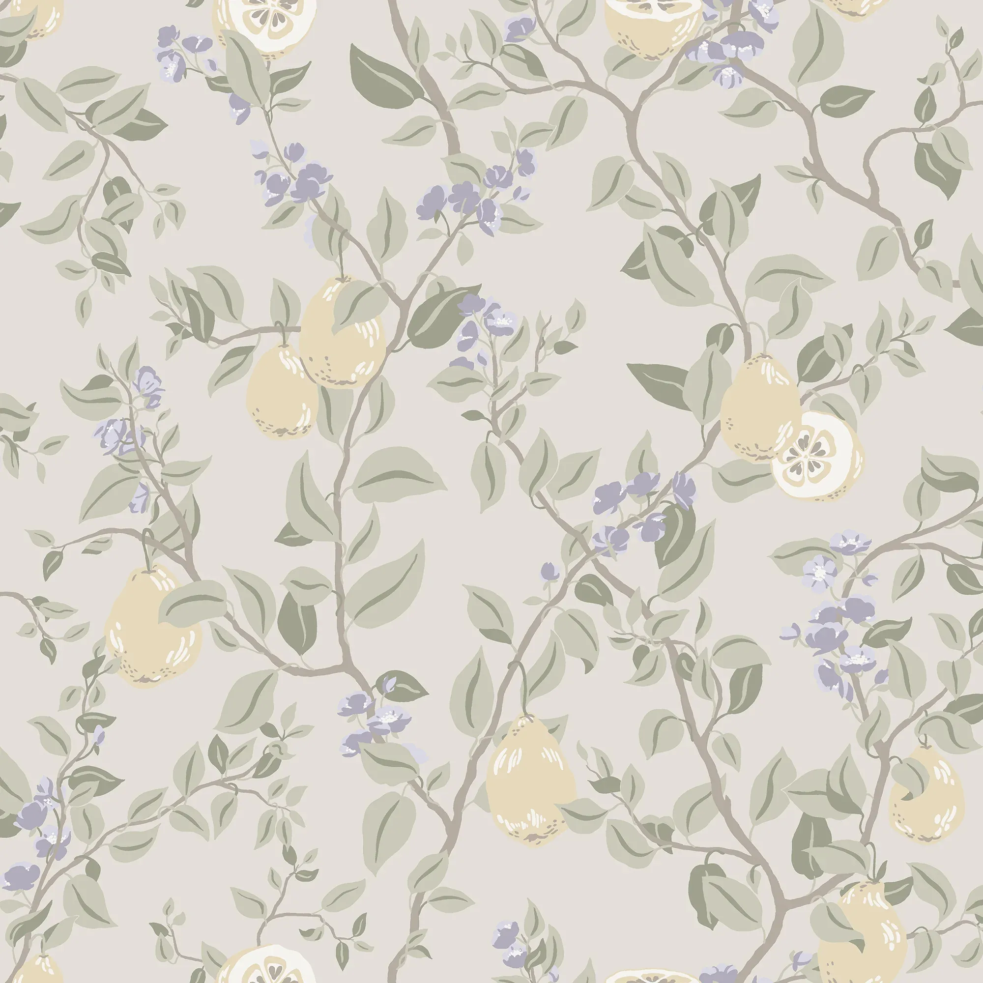 Kvitten wallpaper in Lilac color