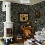 Kvitten wallpaper in Midnight Blue color