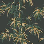 Leon wallpaper in Charcoal color