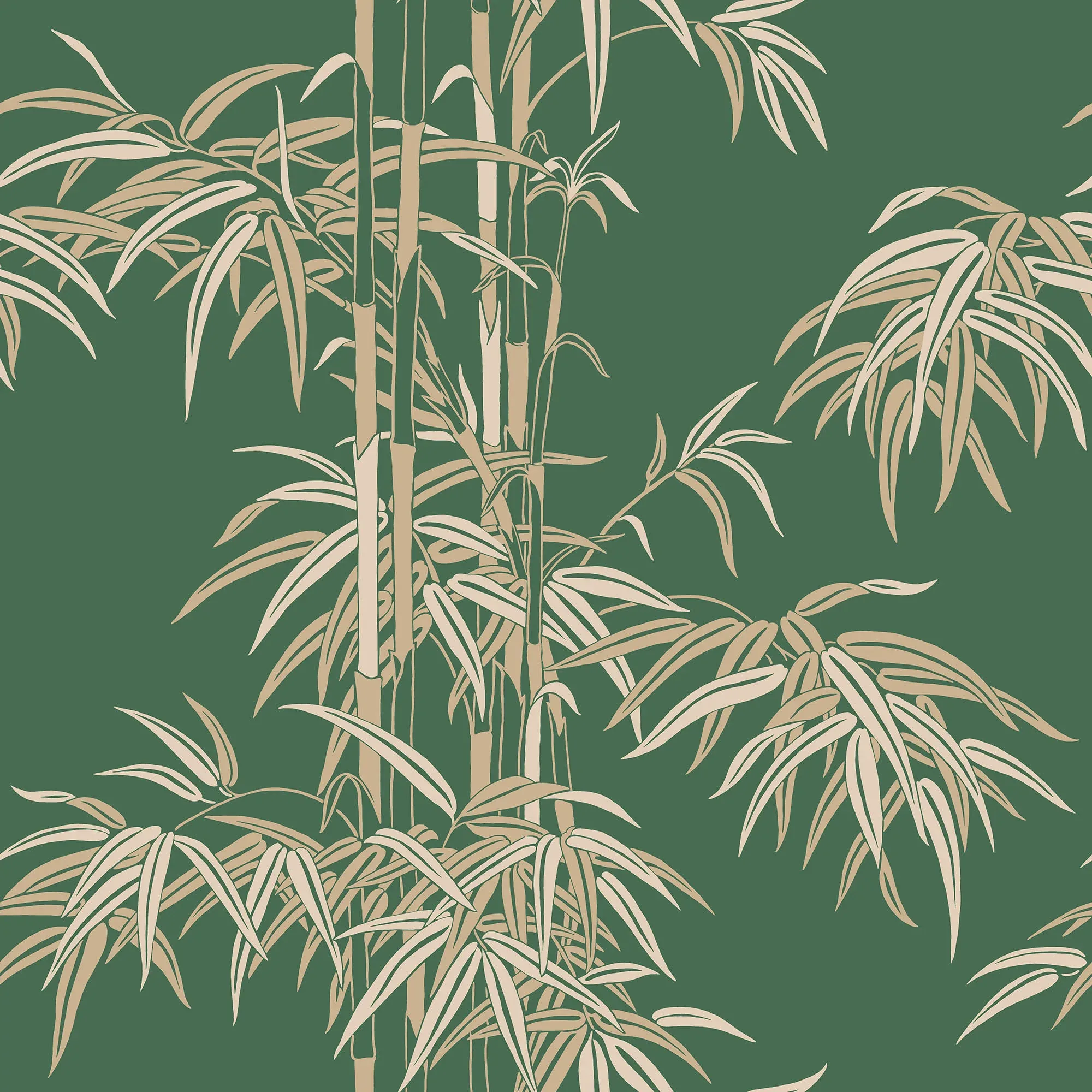 Leon wallpaper in Green color