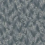 Liljekonvalj Wallpaper – Indigo Blue | Wallpaper Twins Liljekonvalj wallpaper in Indigo Blue color