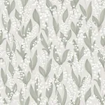 Liljekonvalj Wallpaper – Spring Green | Wallpaper Twins Liljekonvalj wallpaper in Spring Green color