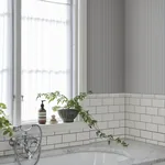Linn Wallpaper – Sky Blue | Wallpaper Twins Linn wallpaper in Sky Blue color