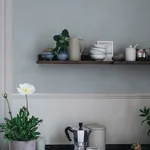 Linne Wallpaper – Misty Blue | Wallpaper Twins Linne wallpaper in Misty Blue color