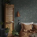 Linnea Wallpaper – Midnight Blue | Wallpaper Twins Linnea wallpaper in Midnight Blue color