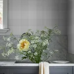 Lykke Wallpaper – Mineral Gray | Wallpaper Twins Lykke wallpaper in Mineral Gray color