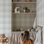Lykke Wallpaper – Misty Blue | Wallpaper Twins Lykke wallpaper in Misty Blue color