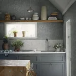 Malin Wallpaper – Mineral Gray | Wallpaper Twins Malin wallpaper in Mineral Gray color