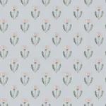 Maskrosen wallpaper in Soft Blue color