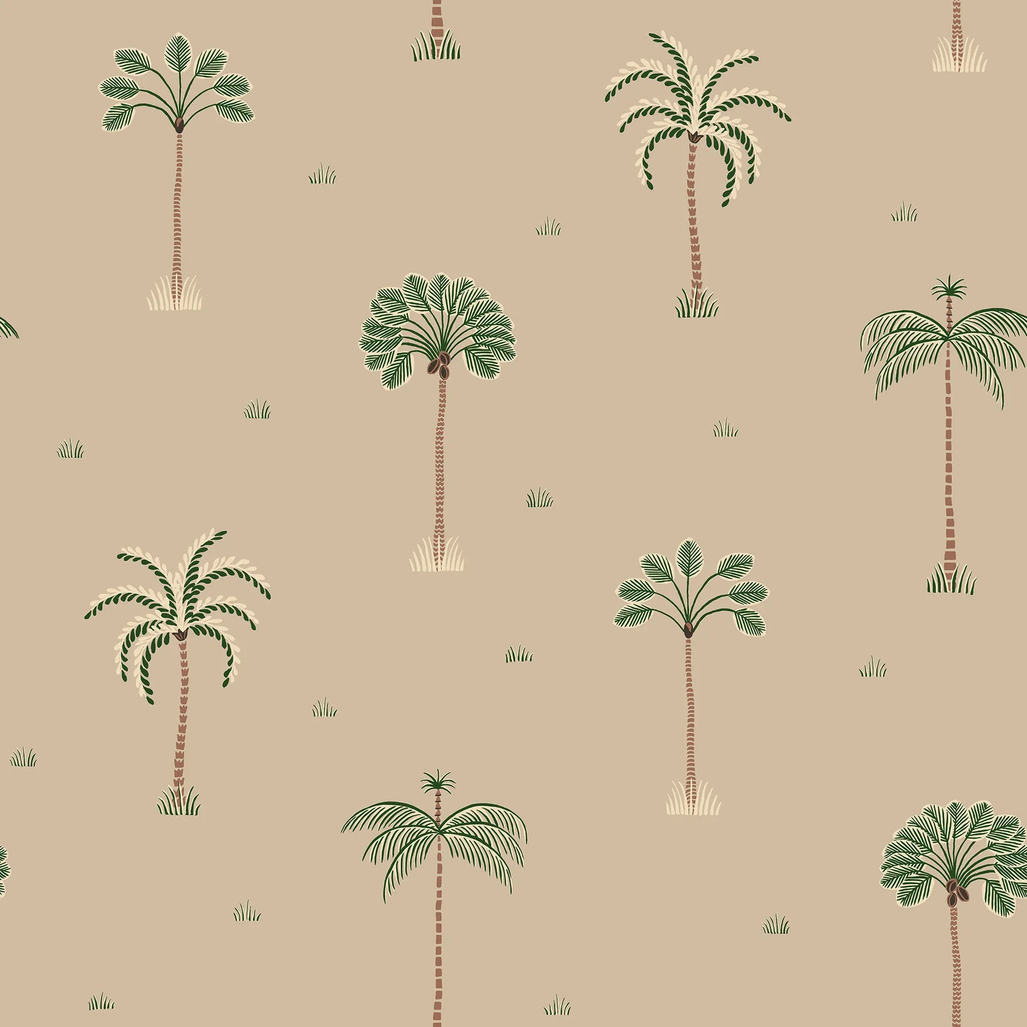 Milo wallpaper in Clay color