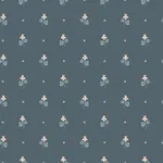 Mimi Wallpaper – Indigo Blue | Wallpaper Twins Mimi wallpaper in Indigo Blue color