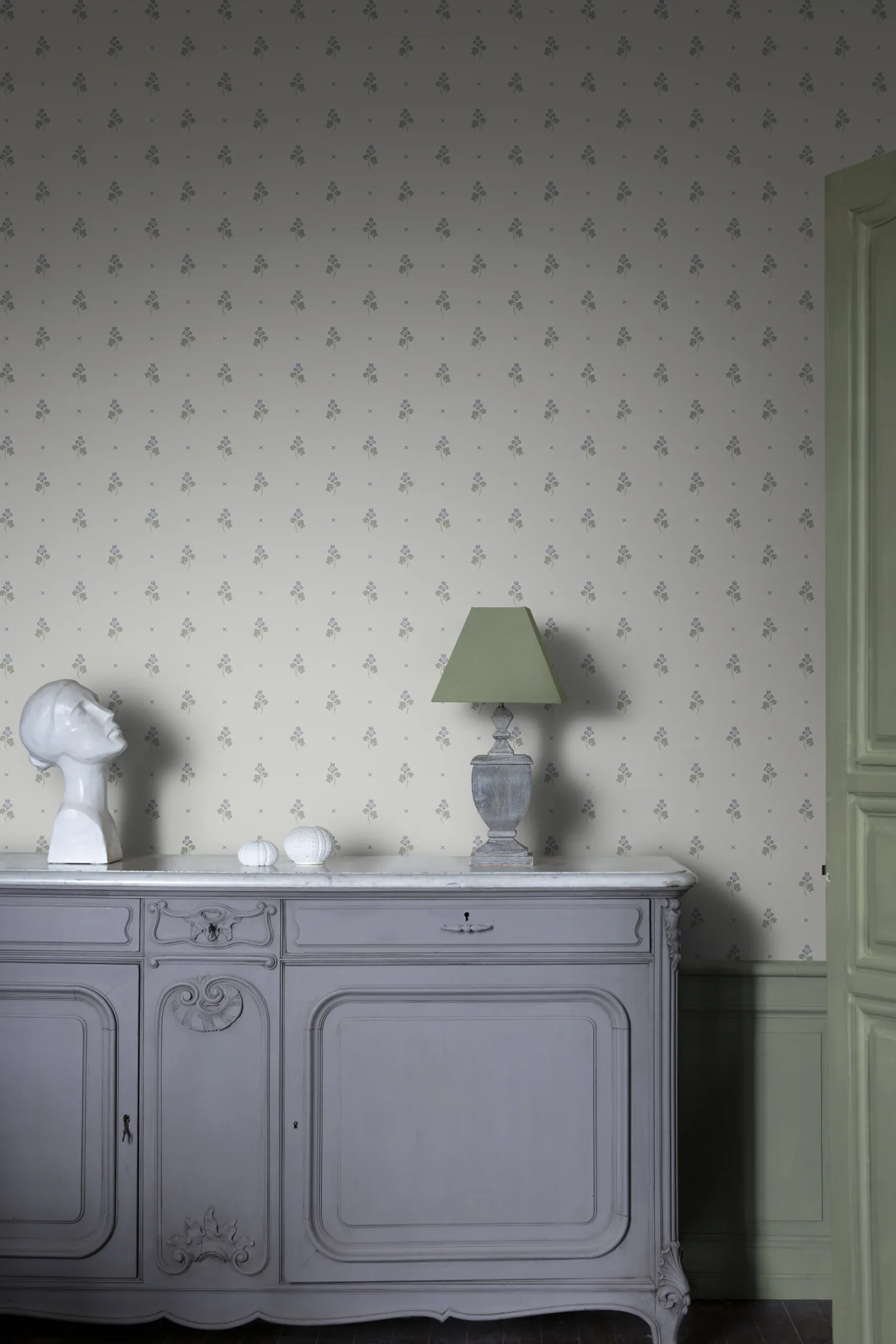 Mimi wallpaper in Sandstone color