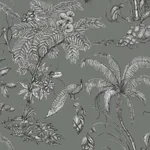 Moa wallpaper in Juniper color