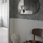Moa wallpaper in Juniper color