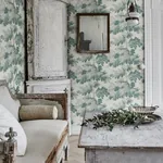 Raphael Wallpaper – Green | Wallpaper Twins Raphael wallpaper in Green color