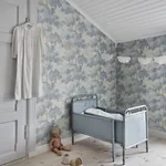Raphael wallpaper in Light Blue color