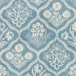 Rosa wallpaper in Blue color