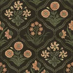 Rosa Wallpaper – Charcoal | Wallpaper Twins Rosa wallpaper in Charcoal color