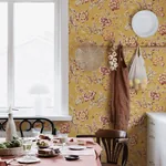 Rosenholm wallpaper in Yellow color