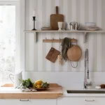 Sam wallpaper in Linen color