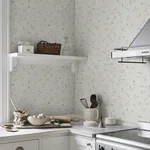 Sanna wallpaper in Light Pink color