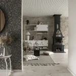 Sara indigo blue Wallpaper – | Wallpaper Twins Sara indigo blue wallpaper in color